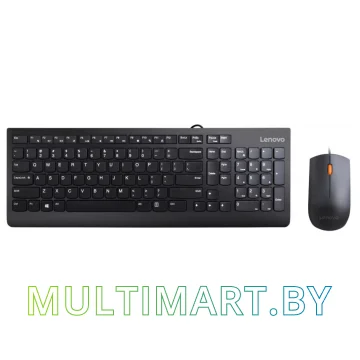 Комплект клавиатура + мышь Lenovo Essential Wired Combo (4X30L79912)